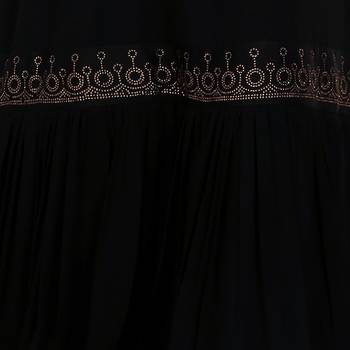 Modest Dress Gown With Stomework And Matching Hijab. 5