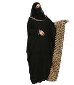 Emirati Style Embroidered  Kaftan With Matching Hijab