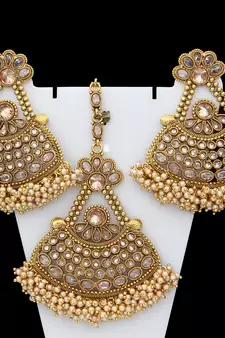 Gold gold plated antique gold Copper  Pair of Earrings