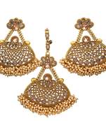 Gold gold plated antique gold Copper  Pair of Earrings