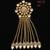 White gold plated antique gold Copper  MangTikka