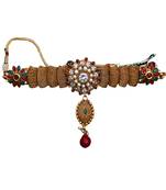 Gold gold plated antique gold Copper  Hath phool