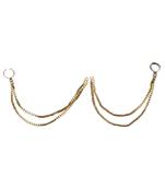 Gold gold plated antique gold Copper  Pair of Earrings