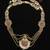 Gold gold plated antique gold Copper  Kamaband
