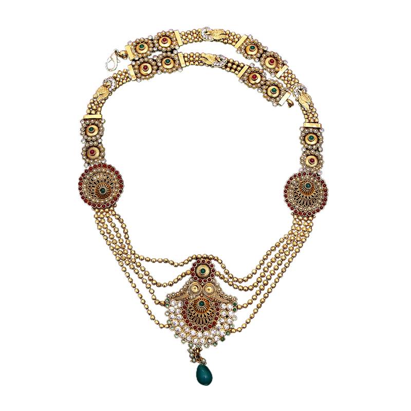 Gold gold plated antique gold Copper  Kamaband