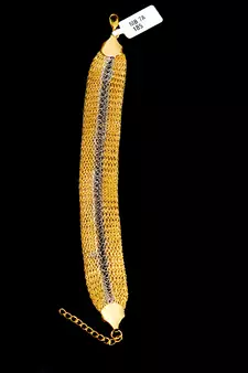 Gold gold plated Brass Copper   Bracelet