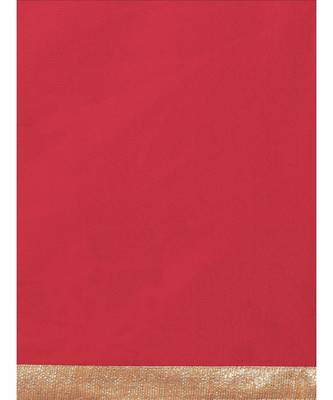 Red  Red Art Silk Embellished Floor Length Cocktail Gown 5