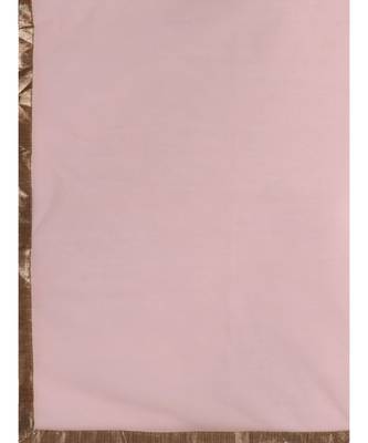 pink  Mauve Layered Gown with Crystal Zari Embroidery and Dupatta 5