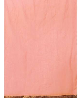 Peach Anarkali Cocktail Gown with Resham Zari Embroidery and dupatta 5