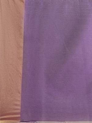 blue chanderi printed   saree with  blouse 3