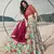 Glacial Green Floral Organza Designer Lehenga with Embroidered Choli