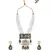 Gold kundan Yellow Gold Brass   Necklace &  Pair of Earring