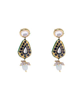 Chic Green Red And Gold Necklace Set 5
