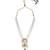 Stunning White And Green Necklace Set