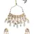 White kundan Yellow Gold Brass   Necklace &  Pair of Earring