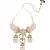 Cream kundan Yellow Gold Brass   Necklace &  Pair of Earring