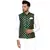 Green Banarasi Brasso Work Nehru Jacket