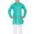 Green plain blended cotton boys-kurta-pyjama