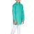 Green plain blended cotton boys-kurta-pyjama