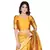Gold woven silk saree with blouse