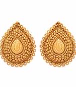 Gold earrings