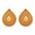 Gold earrings