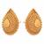 Gold earrings