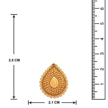 Gold earrings 4