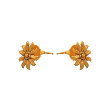 Gold earrings 2