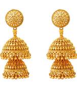 Gold earrings