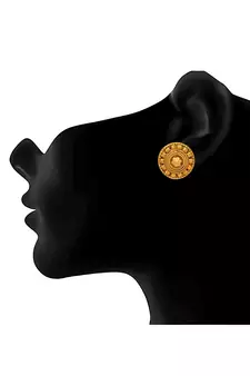 Gold earrings