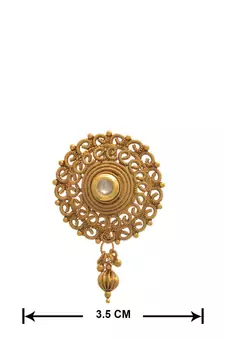 Gold earrings