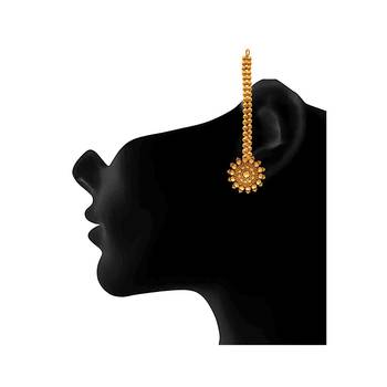 Gold earrings 4