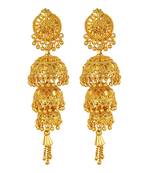 Gold earrings