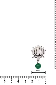 Silver earrings