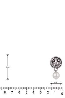 Silver earrings