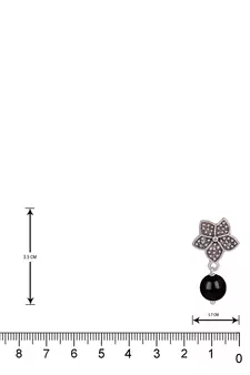 Silver earrings