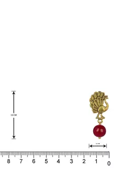 Silver pearl earrings