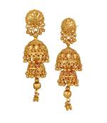 Gold earrings