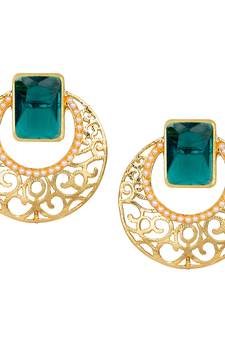 Gold earrings