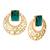 Gold earrings