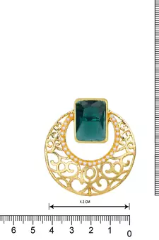 Gold earrings