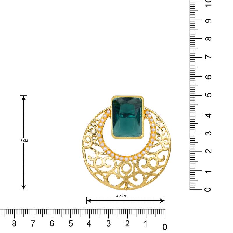 Gold earrings