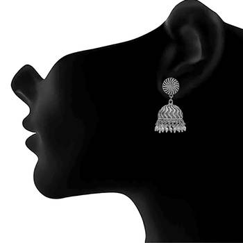 Silver earrings 4