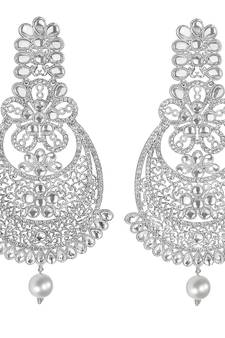 Silver earrings