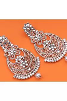 Silver earrings