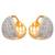 Gold diamond earrings
