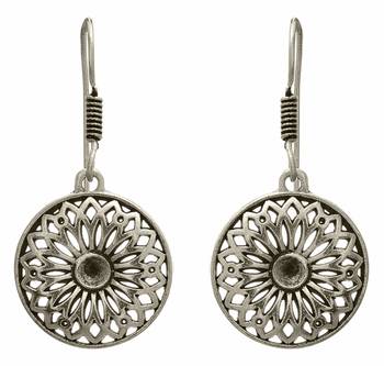Silver earrings 1