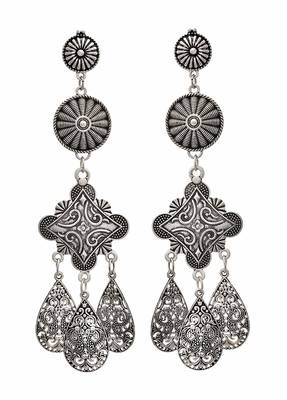 Silver earrings 1
