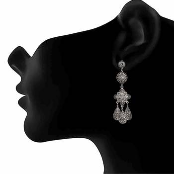 Silver earrings 4